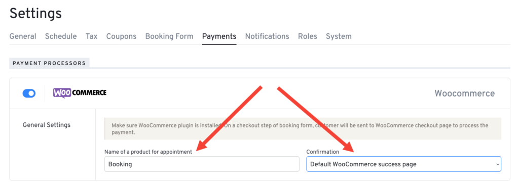 WooCommerce Addon Setup configure woo payments