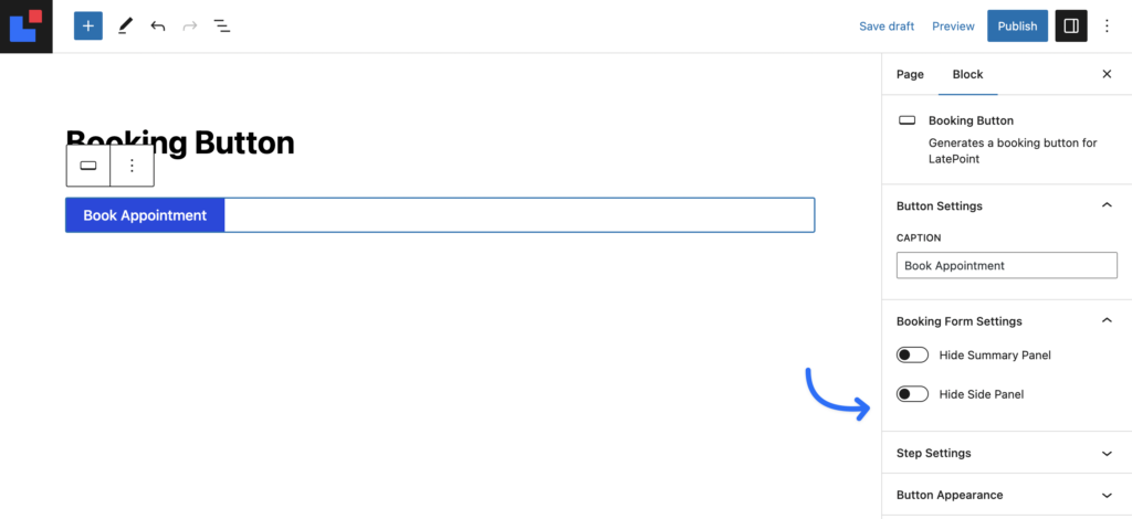 latepoint booking button 2
