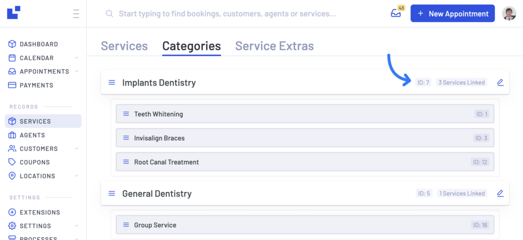 latepoint categories