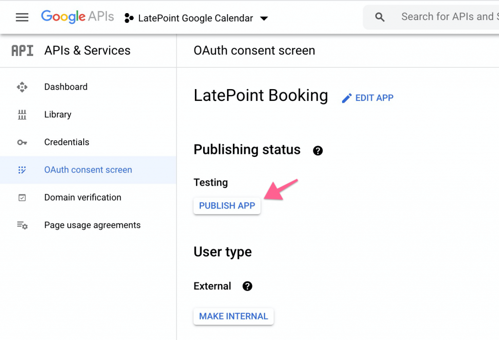 Google Calendar Connect shows app is not verified message google verification 3