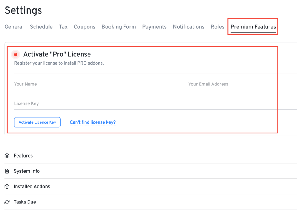 latepoint license activation