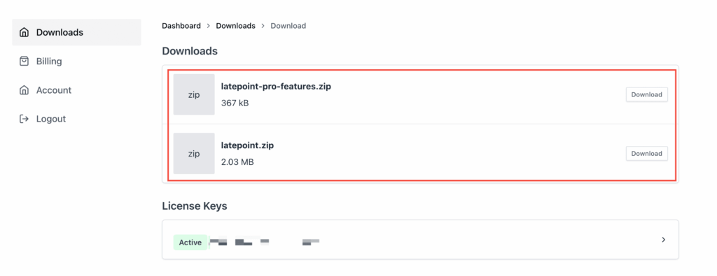 How to find my license key/purchase code for LatePoint? latepoint plugins
