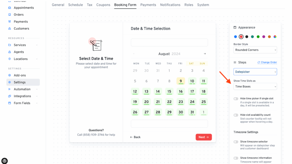 WordPress Booking Plugin- Latepoint