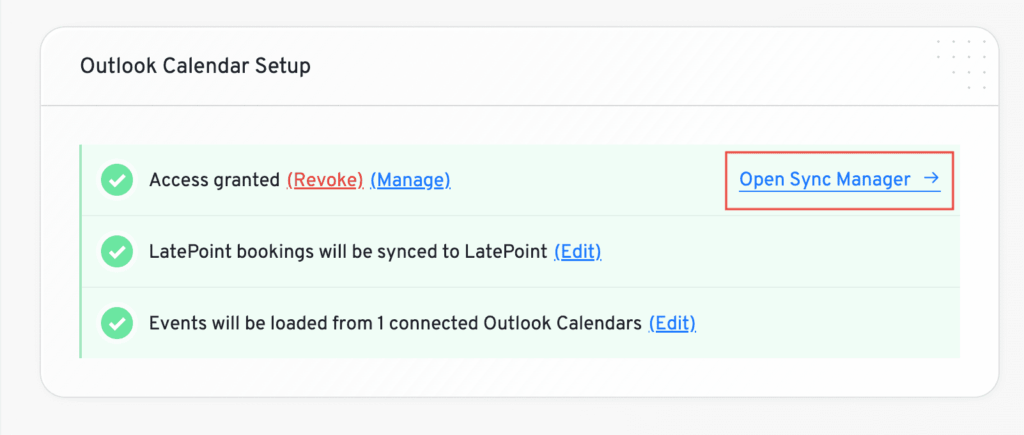 Outlook Calendar Sync Setup outlook calendar connected