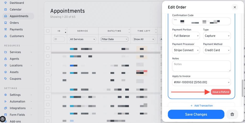 How to Issue Refunds in LatePoint how to refund2