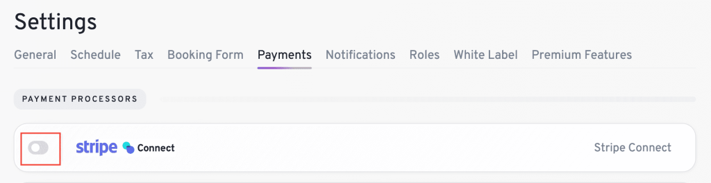 Setting up Stripe Connect payment processor in LatePoint enable stripe connect