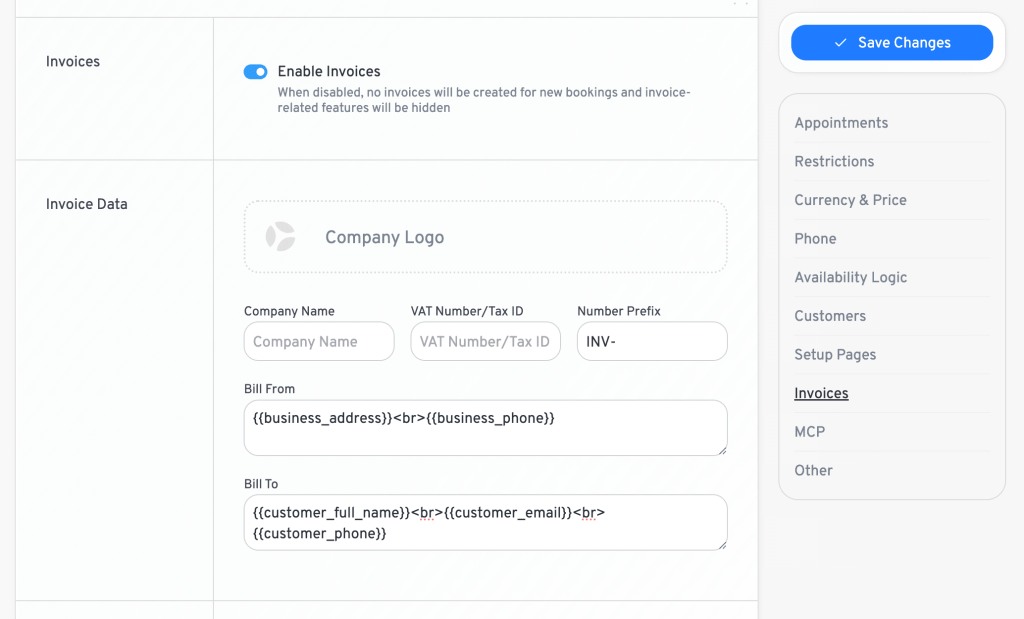 How to Use Invoices in LatePoint invoice options