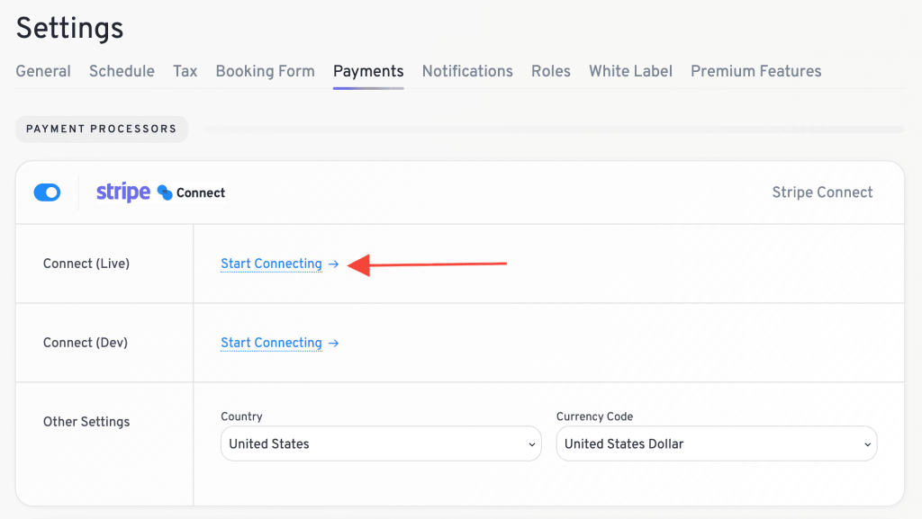 Setting up Stripe Connect payment processor in LatePoint stripe connect