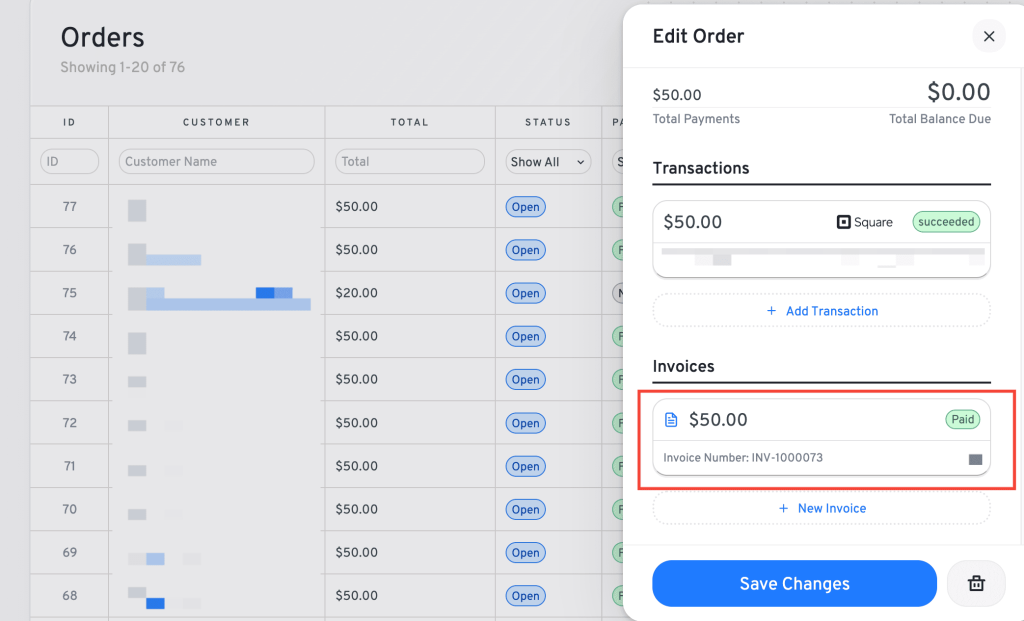How to Use Invoices in LatePoint view invoice