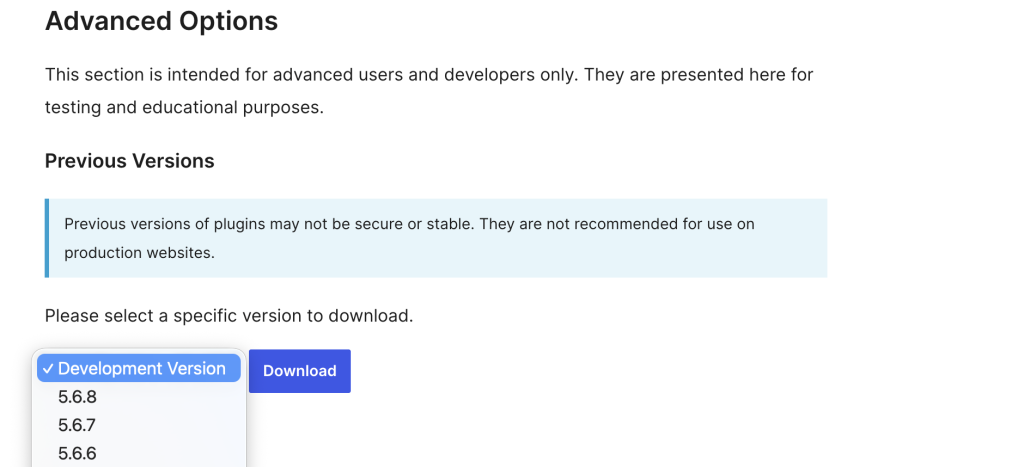 rollback plugin download